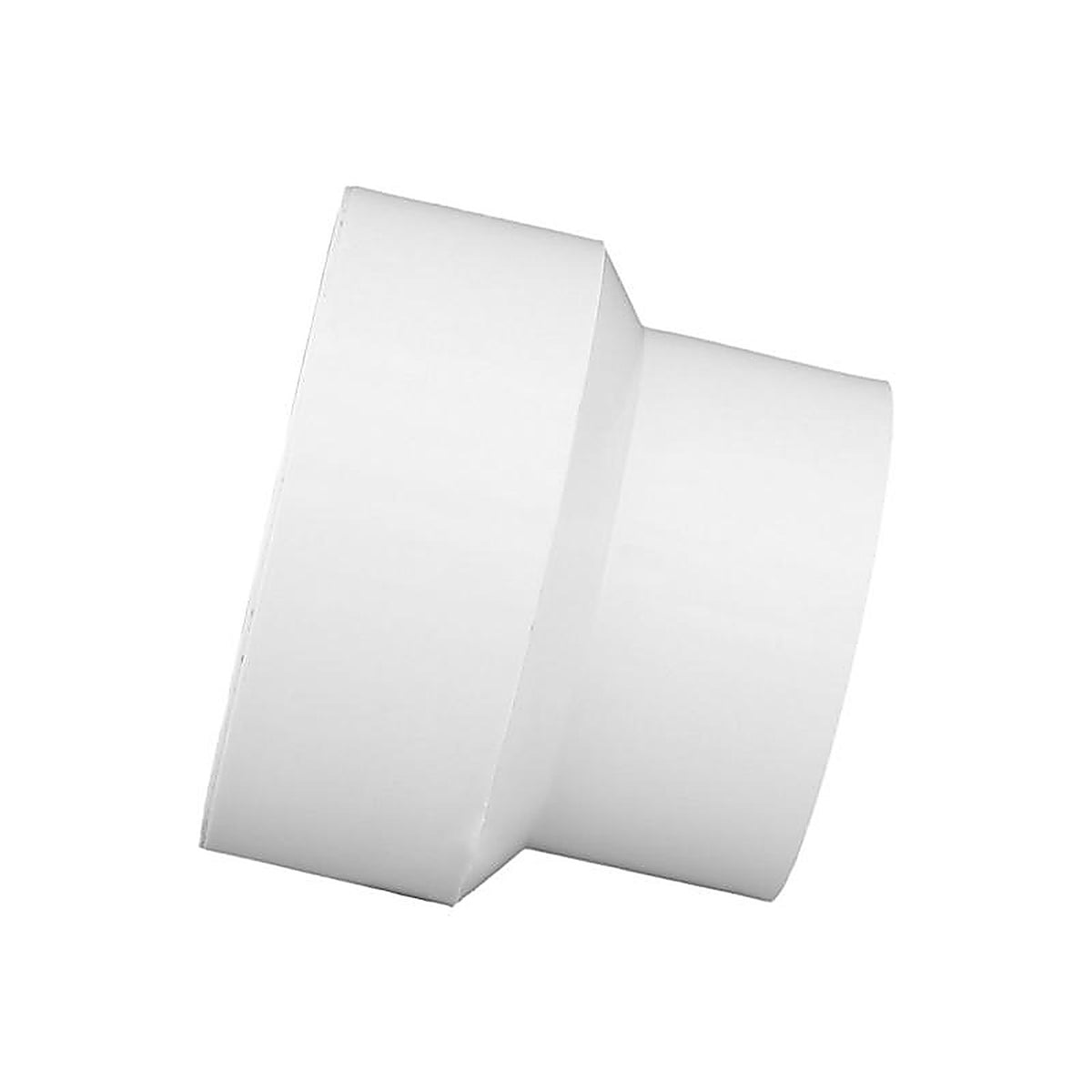 Charlotte Pipe PVC001021400 Schedule 40 3 in. Hub x 4 in. Dia. Hub PVC Reducing Coupling