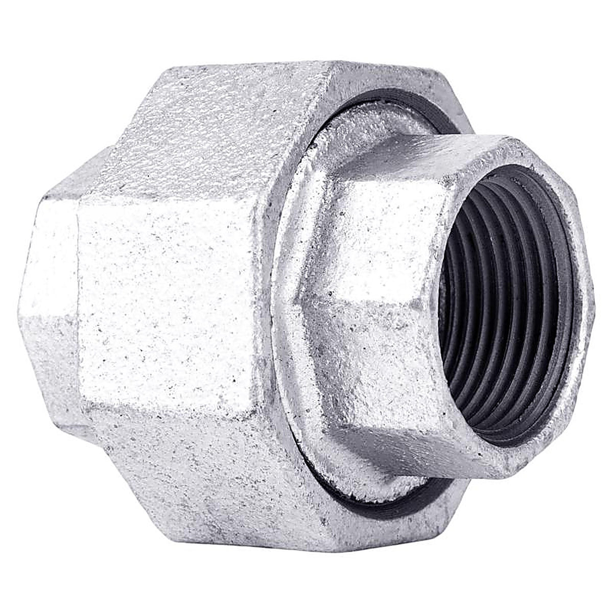 STZ - 351U-212 - Industries 2-1/2 In. Fip Each X 2-1/2 In. D Fip Galvanized Malleable Iron Union