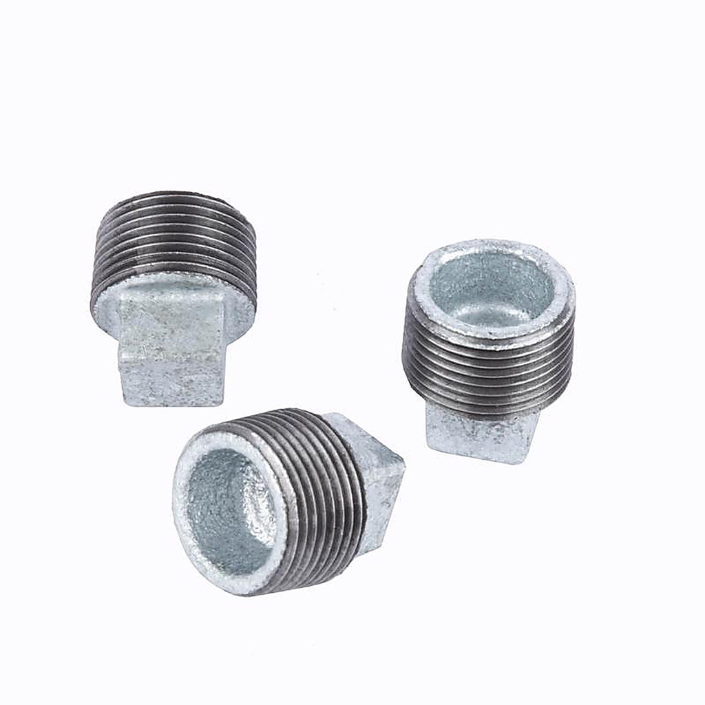 STZ - 351P-212 - Industries 2-1/2 In. MIP Each Galvanized Malleable Iron Plug