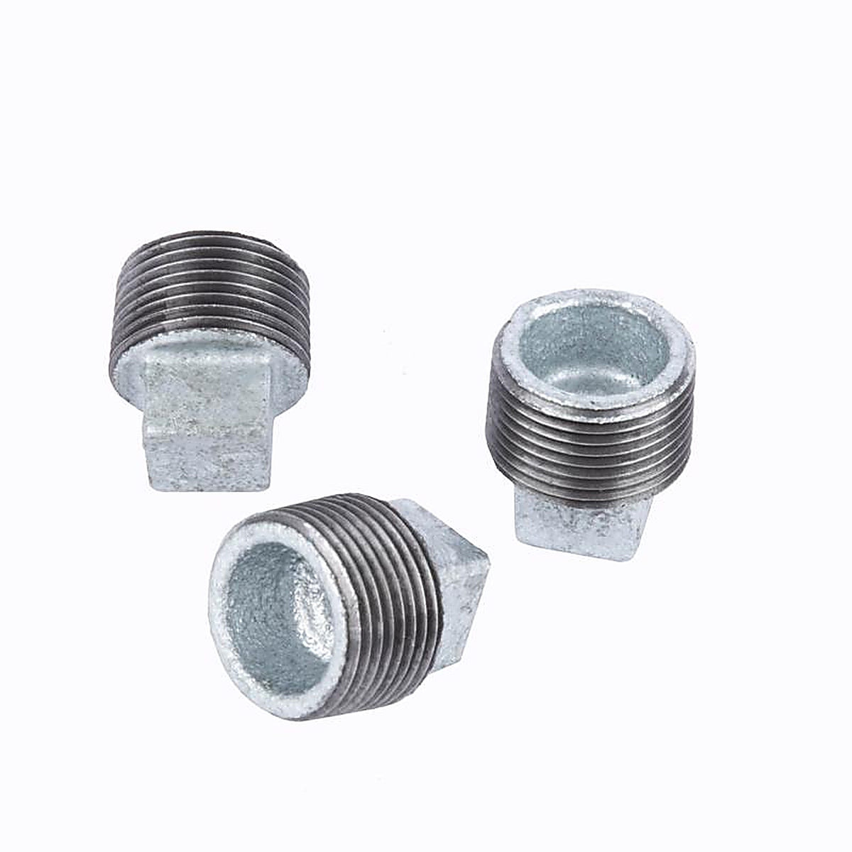 STZ - 351P-212 - Industries 2-1/2 In. MIP Each Galvanized Malleable Iron Plug