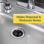 Danco - 9D00010428 - Garbage Disposal Splash Guard Black Rubber 3-3/8 In.