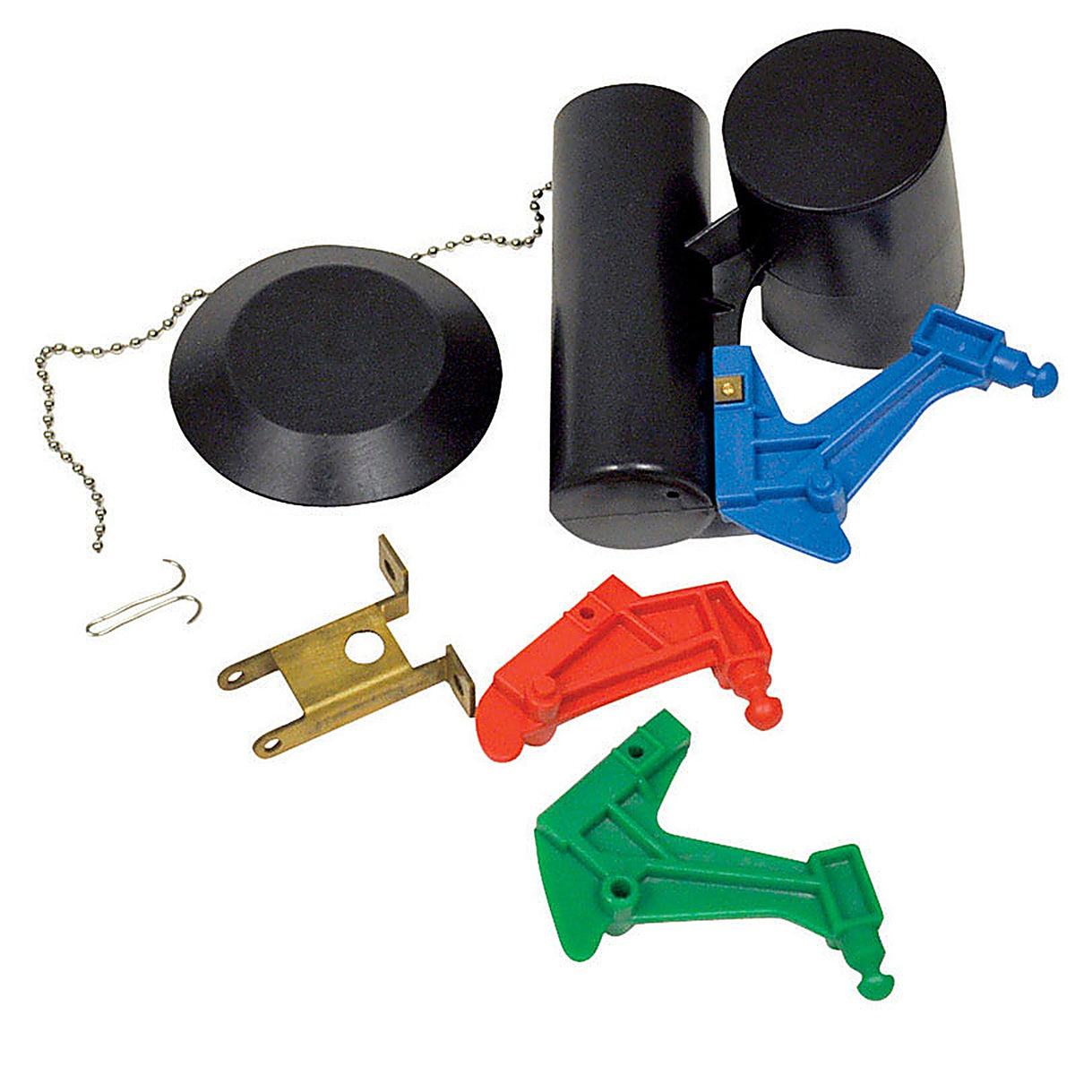 Danco 9D00010087 Flush Valve Black Plastic For American Standard