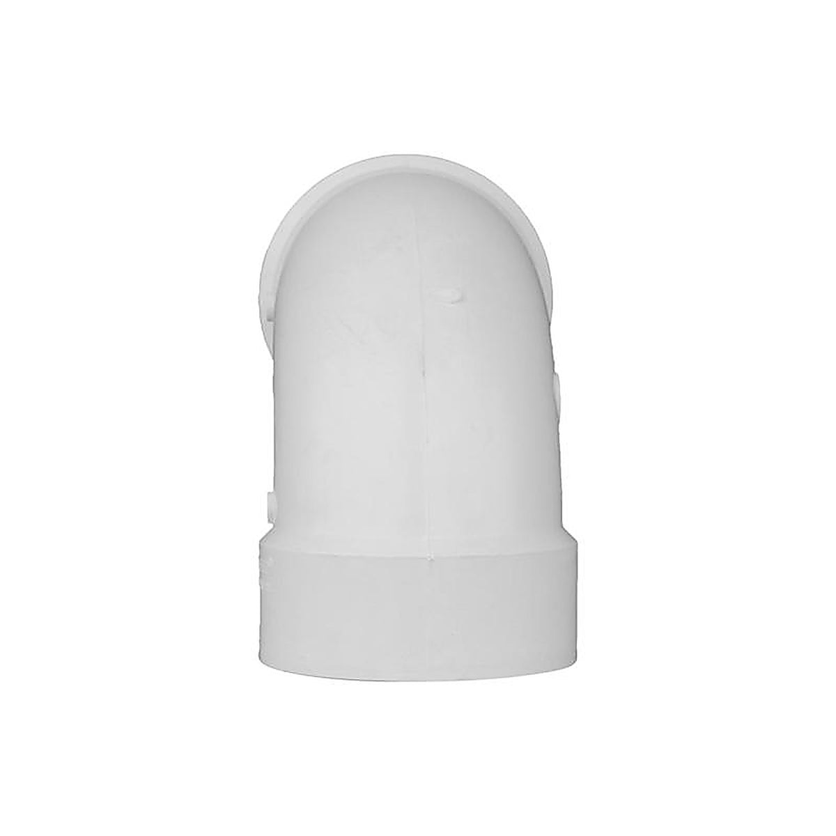 Charlotte Pipe PVC003001400 Schedule 40 4 in. Hub x 4 in. Dia. Hub PVC 90 Degree Elbow