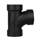 Charlotte Pipe ABS004000800 2 in. Hub x 2 in. Dia. Hub ABS Sanitary Tee
