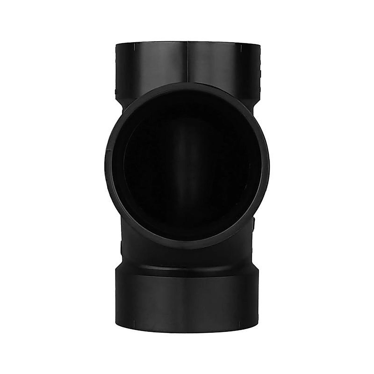 Charlotte Pipe ABS004001100 2 in. Hub x 2 in. Dia. Hub ABS Sanitary Tee