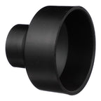 Charlotte Pipe ABS001021000 2 in. Hub x 3 in. Dia. Hub ABS Coupling