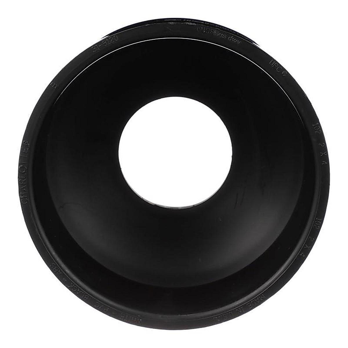 Charlotte Pipe ABS001021000 2 in. Hub x 3 in. Dia. Hub ABS Coupling