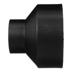 Charlotte Pipe ABS001021000 2 in. Hub x 3 in. Dia. Hub ABS Coupling
