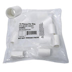 Charlotte Pipe PVC02100C0600 Schedule 40 1/2 in. Slip x 1/2 in. Dia. Slip PVC Coupling