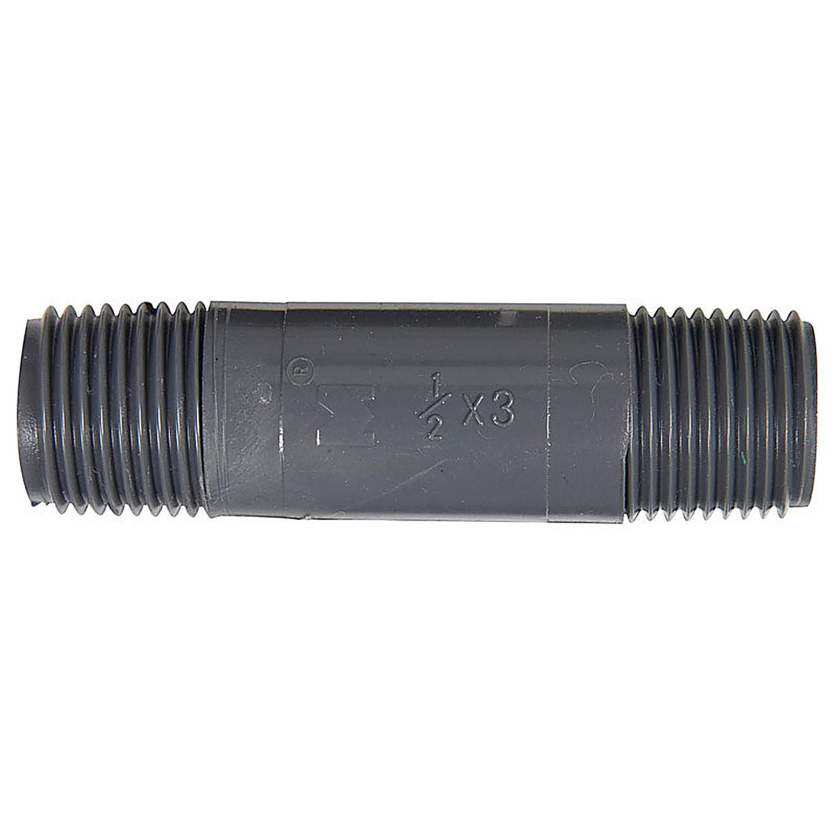 Mueller 403-030 Schedule 80 1/2 in. MPT PVC 3 in. Nipple