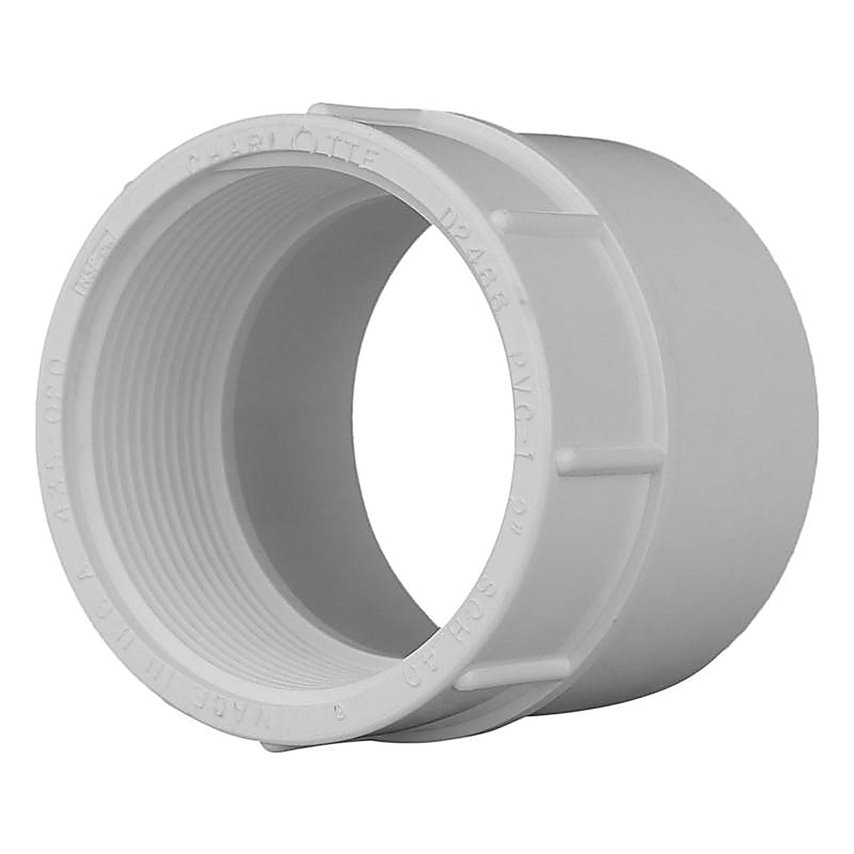 Charlotte Pipe PVC02101C0800 Schedule 40 3/4 in. Slip x 3/4 in. Dia. FPT PVC Adapter