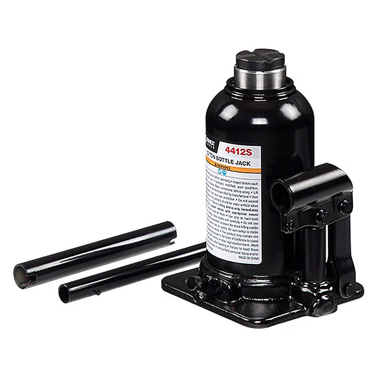 Sunex Tools 4412S Short Bottle Jack, 12 Ton