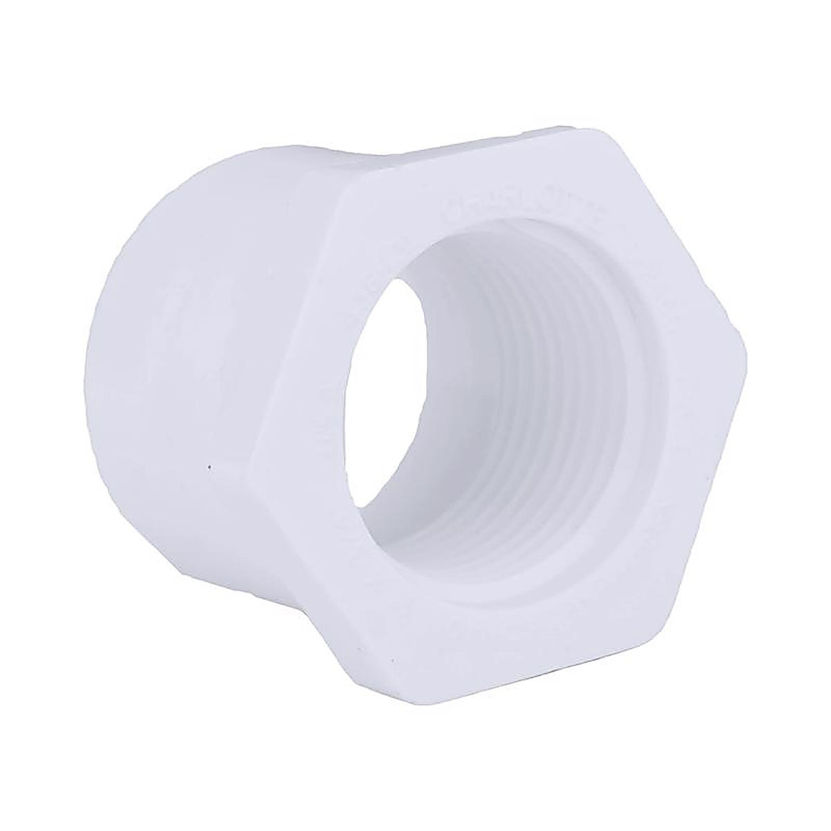 Charlotte Pipe PVC021080800 Schedule 40 1 in. Spigot x 3/4 in. Dia. FPT PVC Reducing Bushing