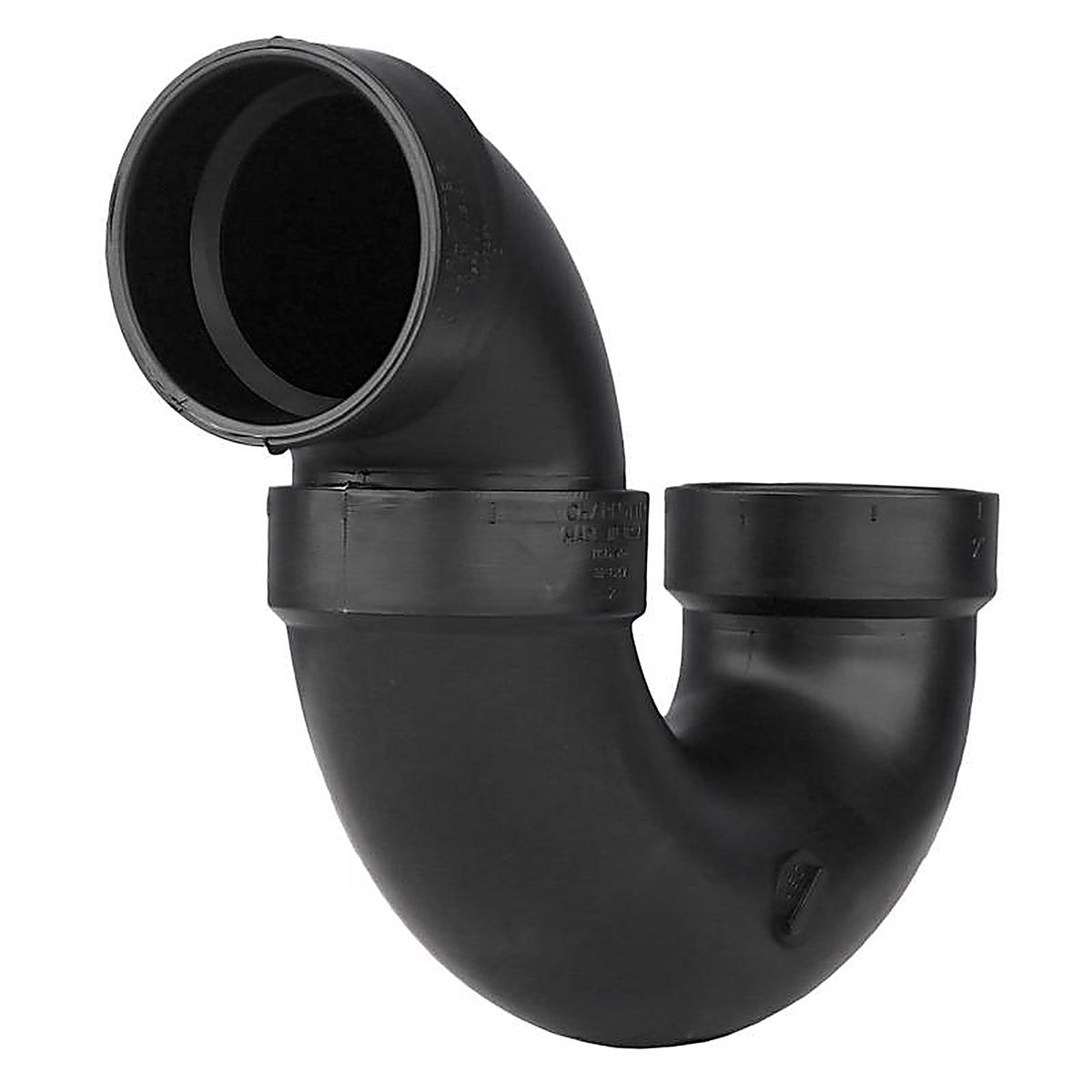Charlotte Pipe ABS00706X0800 2 in. Hub x 2 in. Dia. Hub ABS P-Trap