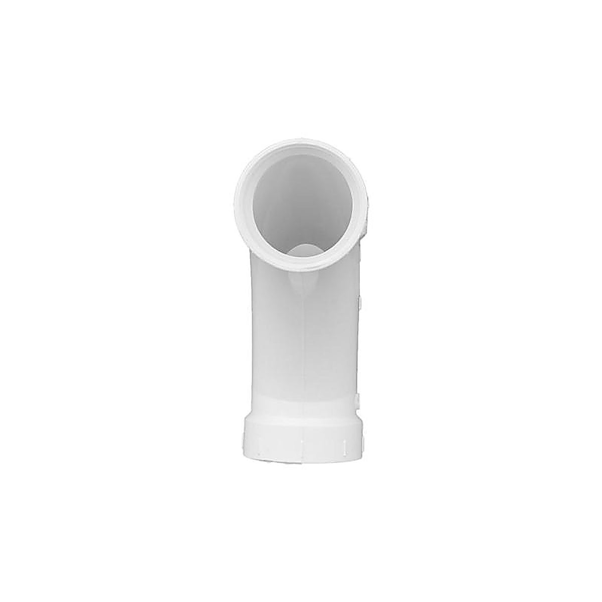 Charlotte Pipe PVC005010800 Schedule 40 2 in. Hub x 2 in. Dia. Hub PVC Long Turn Wye
