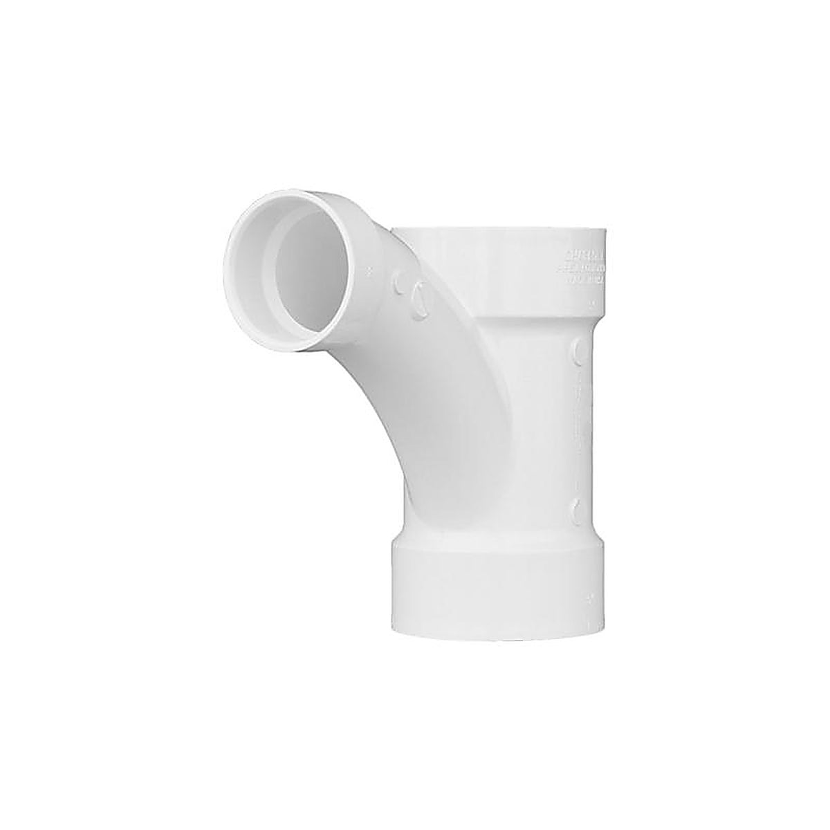Charlotte Pipe PVC005021400 3 in. Hub x 3 in. Dia. Hub PVC Wye