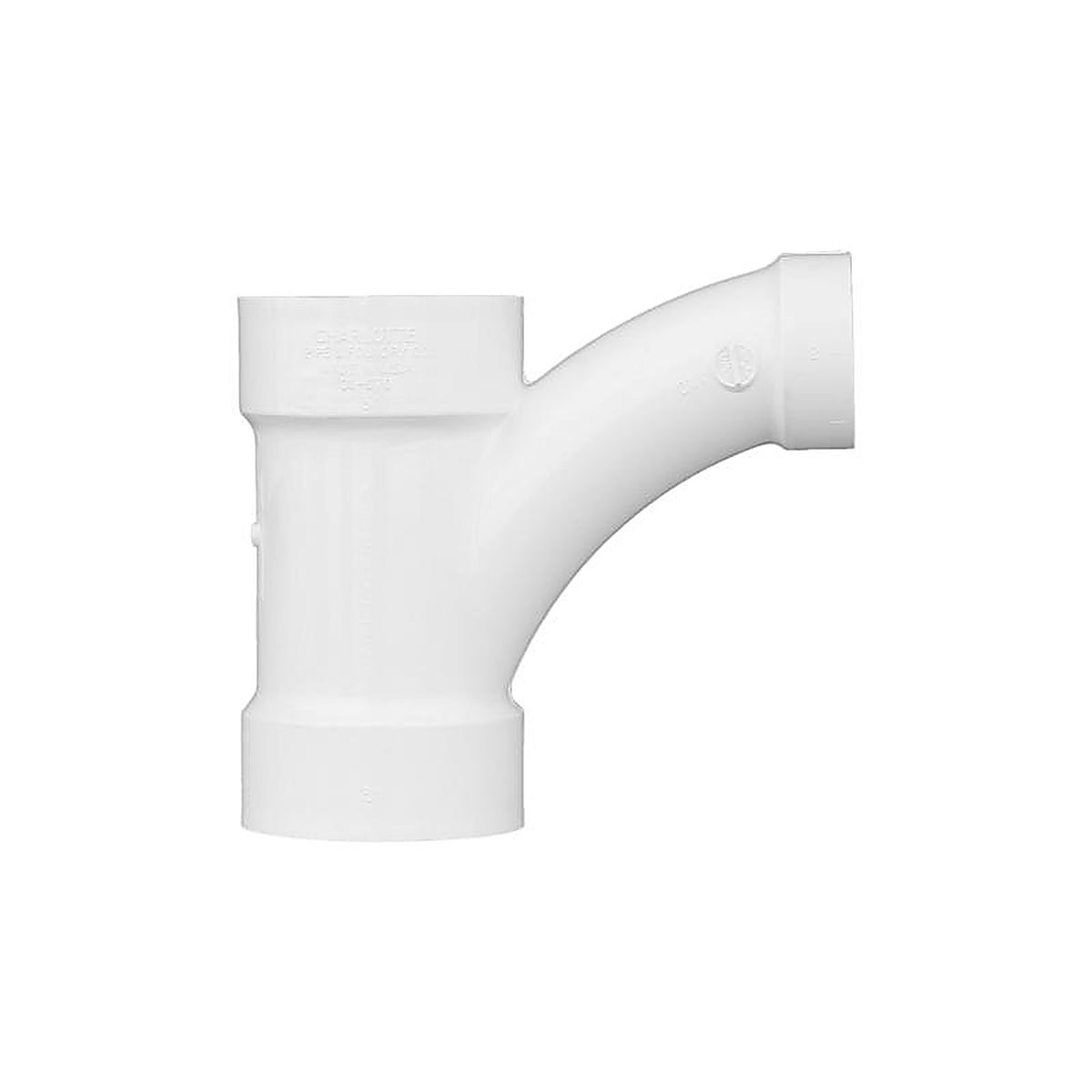 Charlotte Pipe PVC005021400 3 in. Hub x 3 in. Dia. Hub PVC Wye