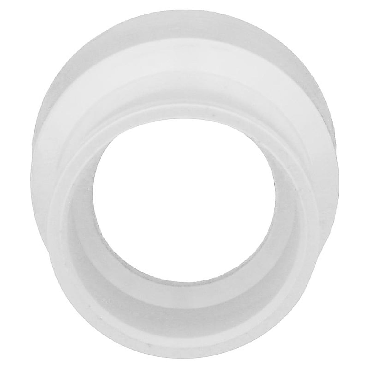 Charlotte Pipe PVC001020600 Schedule 40 1-1/2 in. Hub x 2 in. Dia. Hub PVC Reducing Coupling