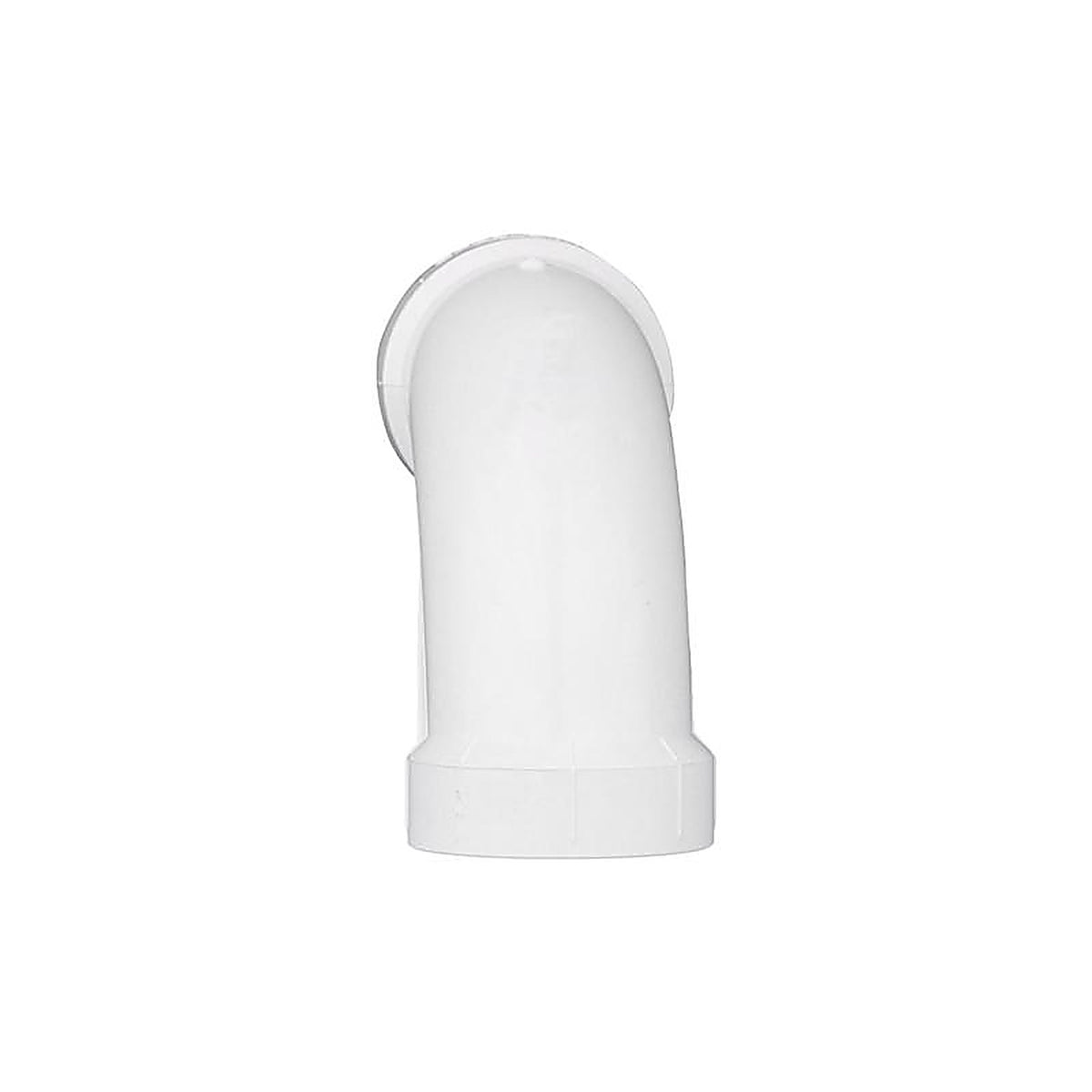 Charlotte Pipe PVC003040800 Schedule 40 2 in. Hub x 2 in. Dia. Hub PVC Long Sweep Elbow
