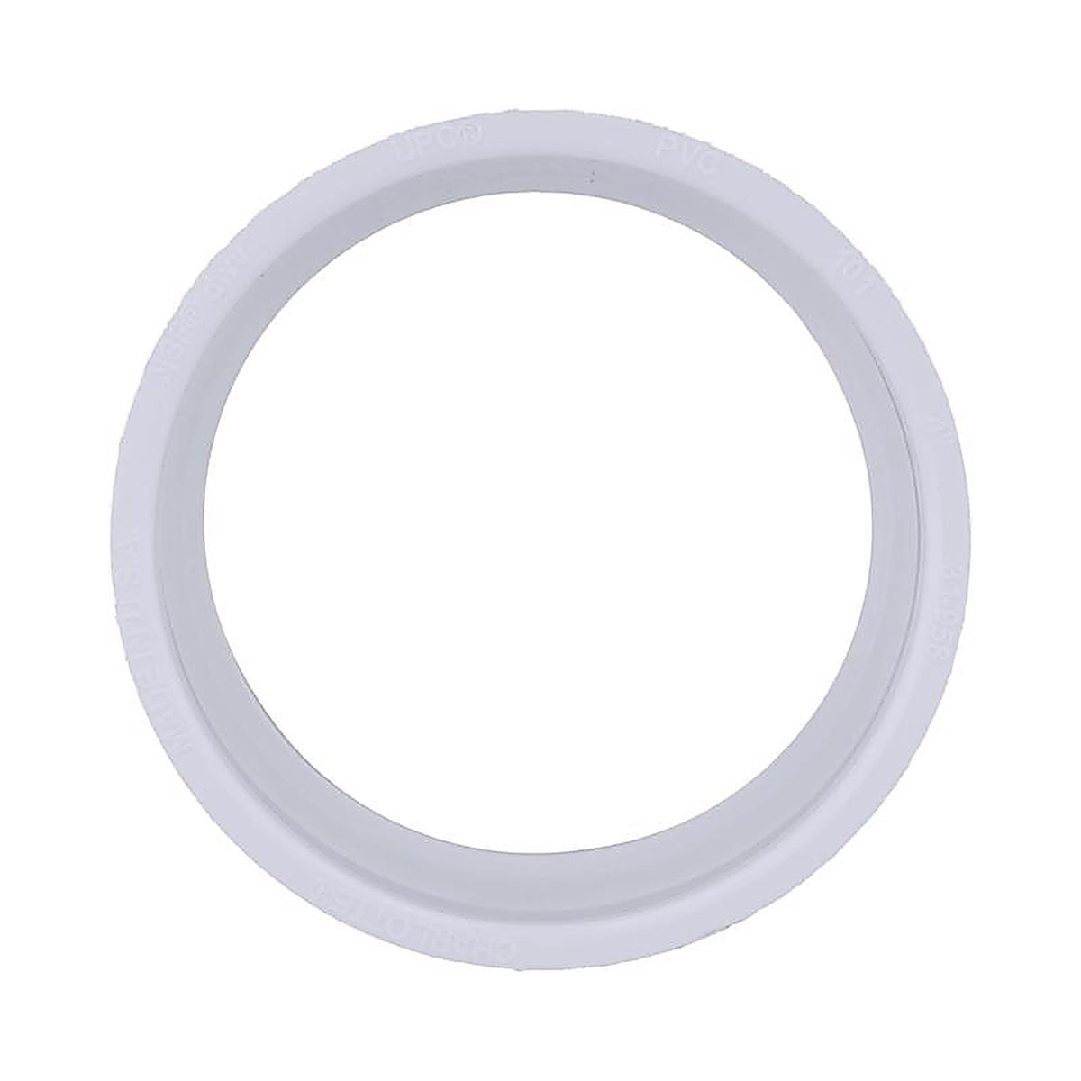 Charlotte Pipe PVC001011400 Schedule 40 4 in. Hub x 4 in. Dia. FPT PVC Adapter