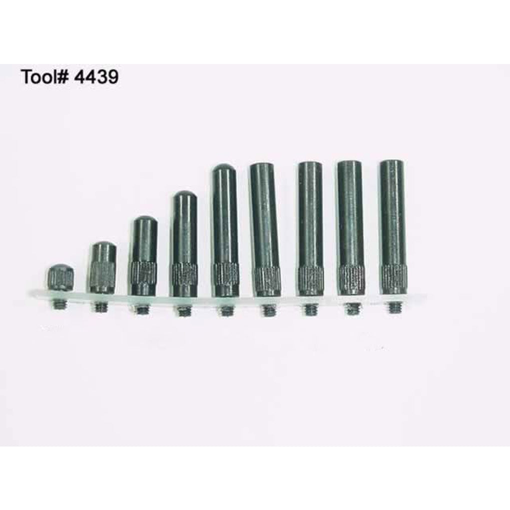 Central Tools 4439 Indicator Contact & Extension 9 pc Set