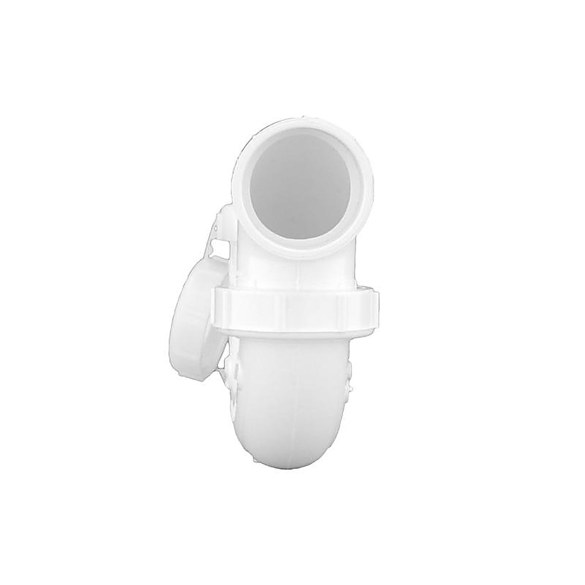 Charlotte Pipe PVC00711P0600 Schedule 40 1-1/2 in. Hub x 1-1/2 in. Dia. Slip PVC P-Trap with Union