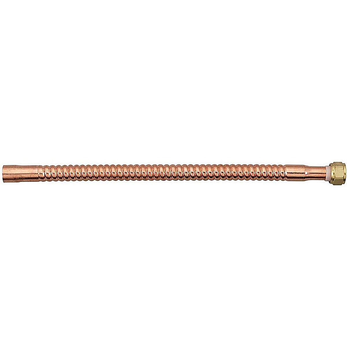 Copper Flex 7211-15-34FIP-S Homewerks Worlwide 3/4 in. FIP x 3/4 in. Dia. Sweat 15 in. Copper Water Heater Supply Line