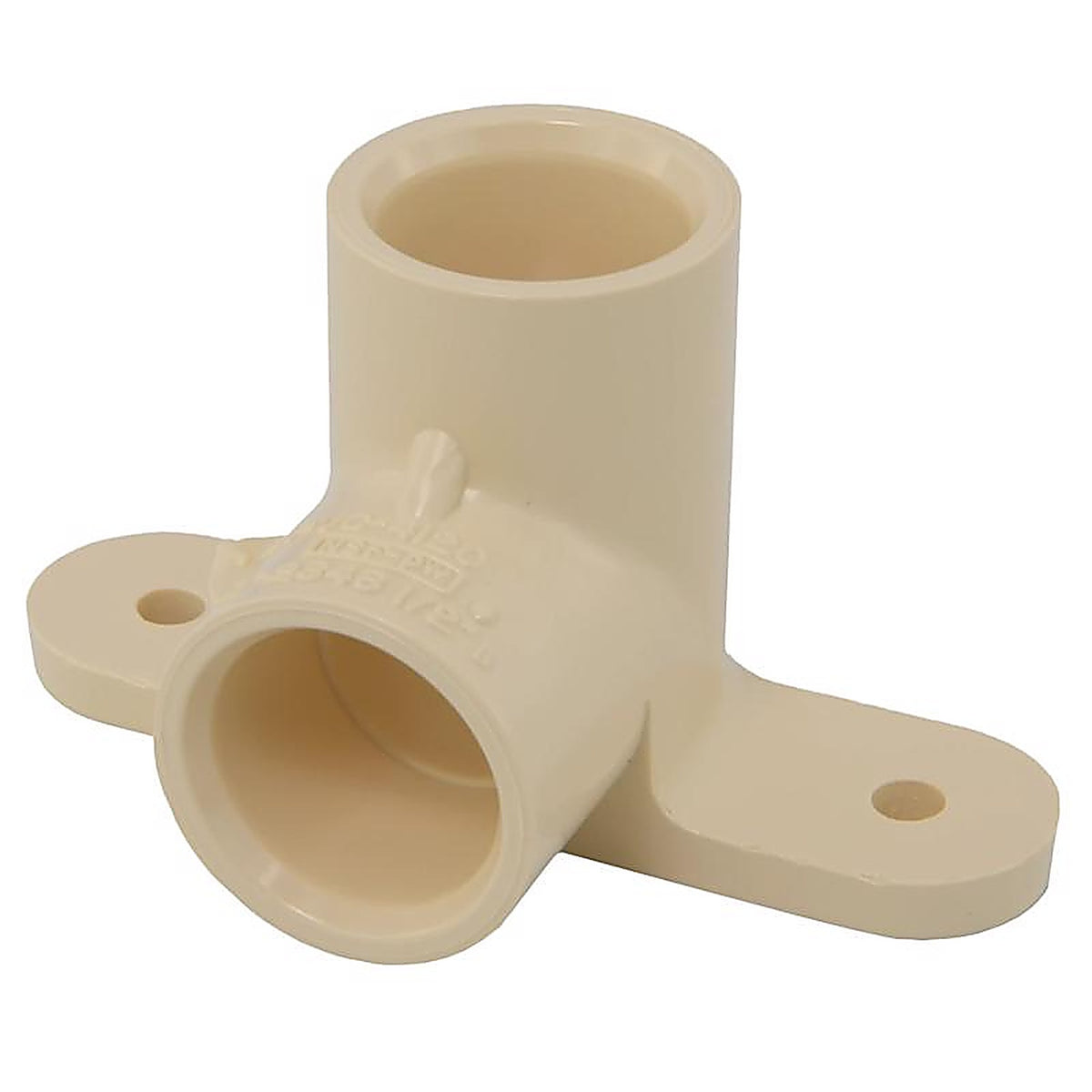 Charlotte Pipe CTS02300D0600 FlowGuard 1/2 in. Socket x 1/2 in. Dia. Socket CPVC Drop Ear Elbow