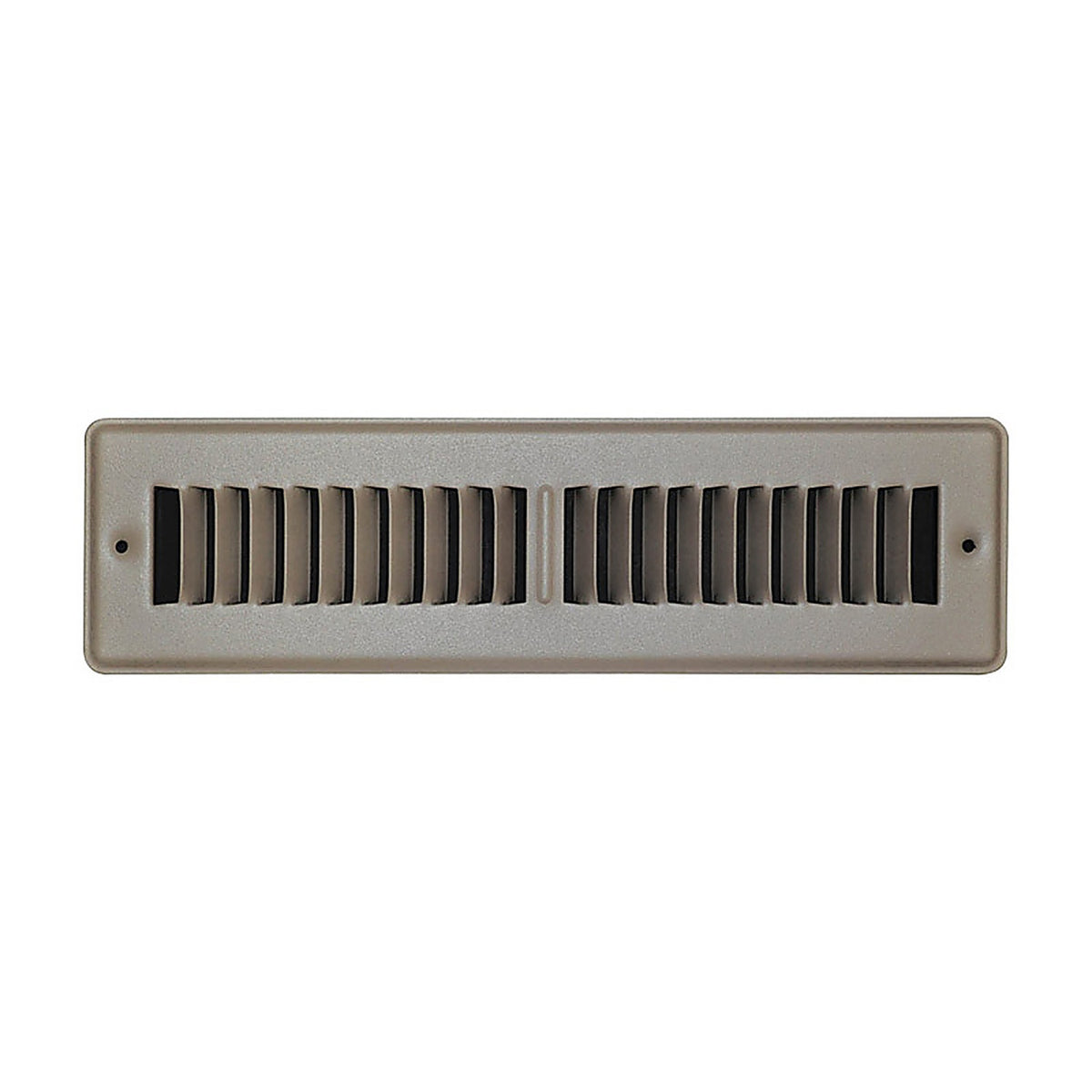 Tru Aire - C150TSB02X12 - 2 In. H X 12 In. W 2-Way Powder Coat Brown Steel Floor Register
