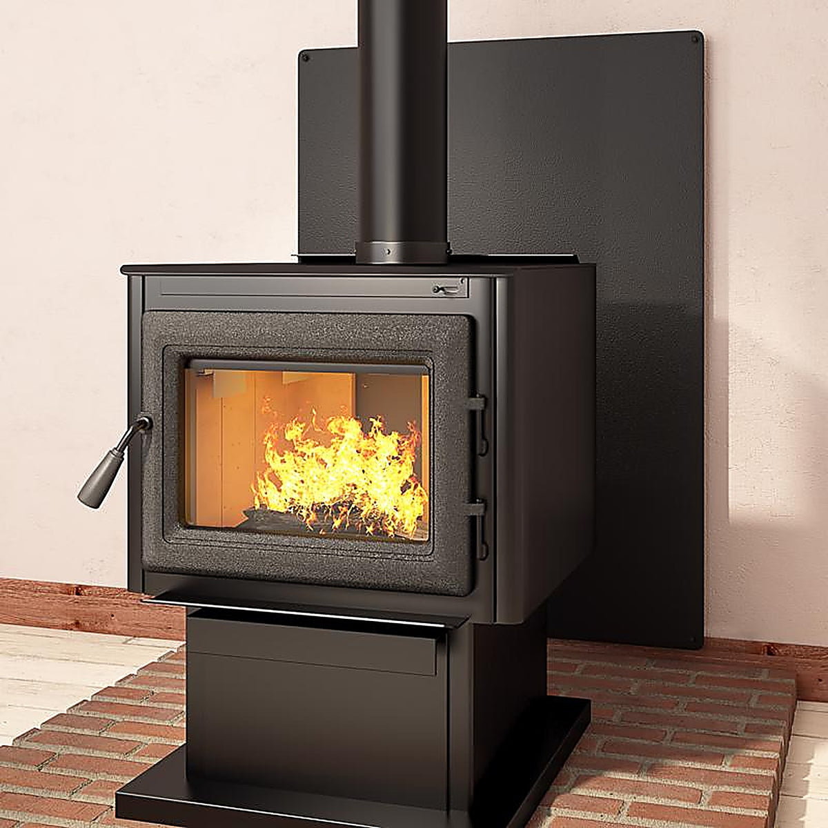 Imperial BM0400 32 in. W x 28 in. L Black Stove Board
