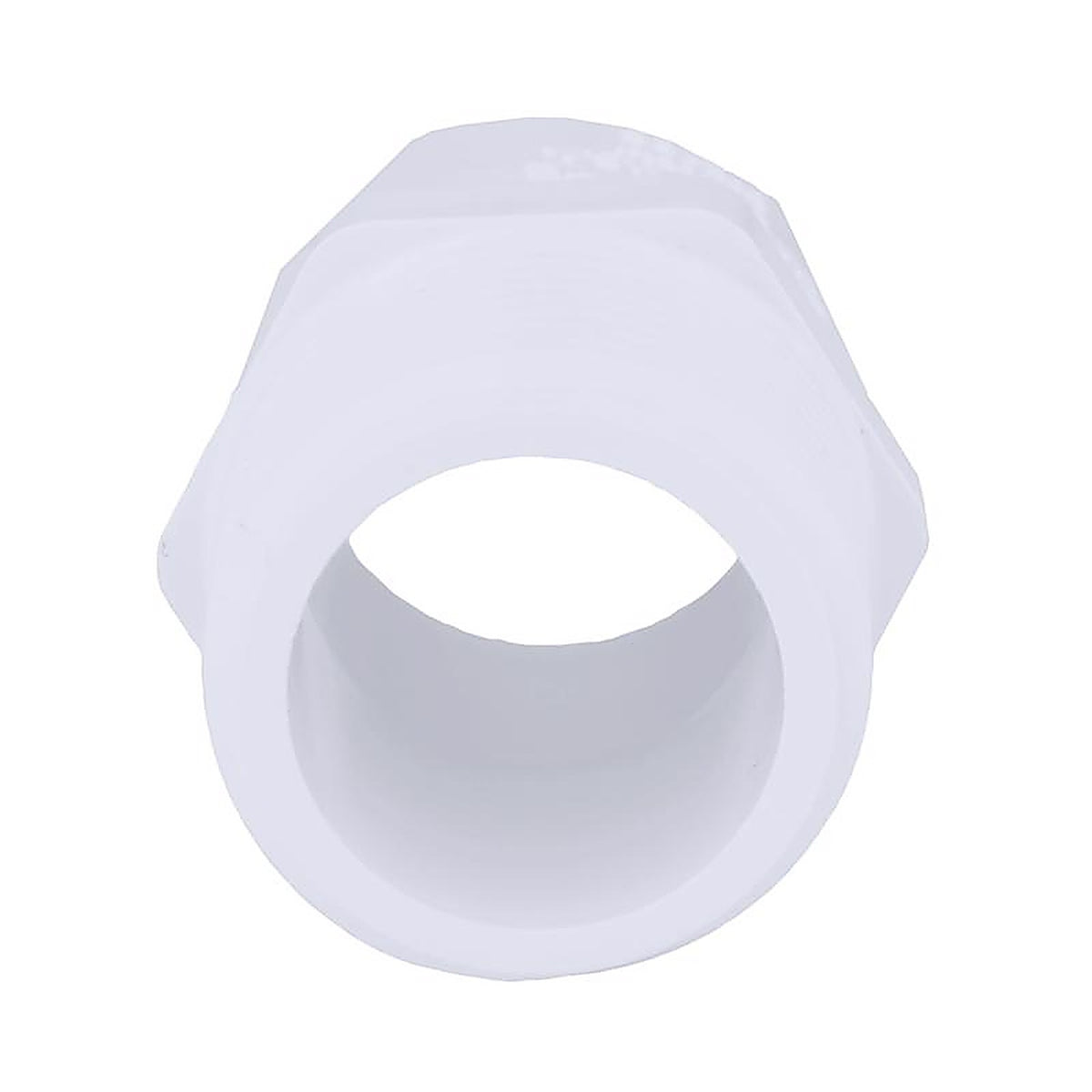 Charlotte Pipe PVC021100600 Schedule 40 3/4 in. MPT x 1/2 in. Dia. Slip PVC Adapter