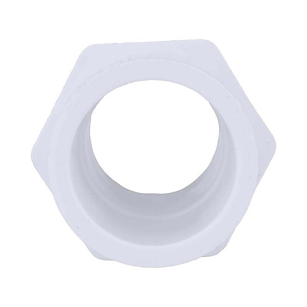 Charlotte Pipe PVC021100800 Schedule 40 1 in. MPT x 3/4 in. Dia. Slip PVC Adapter