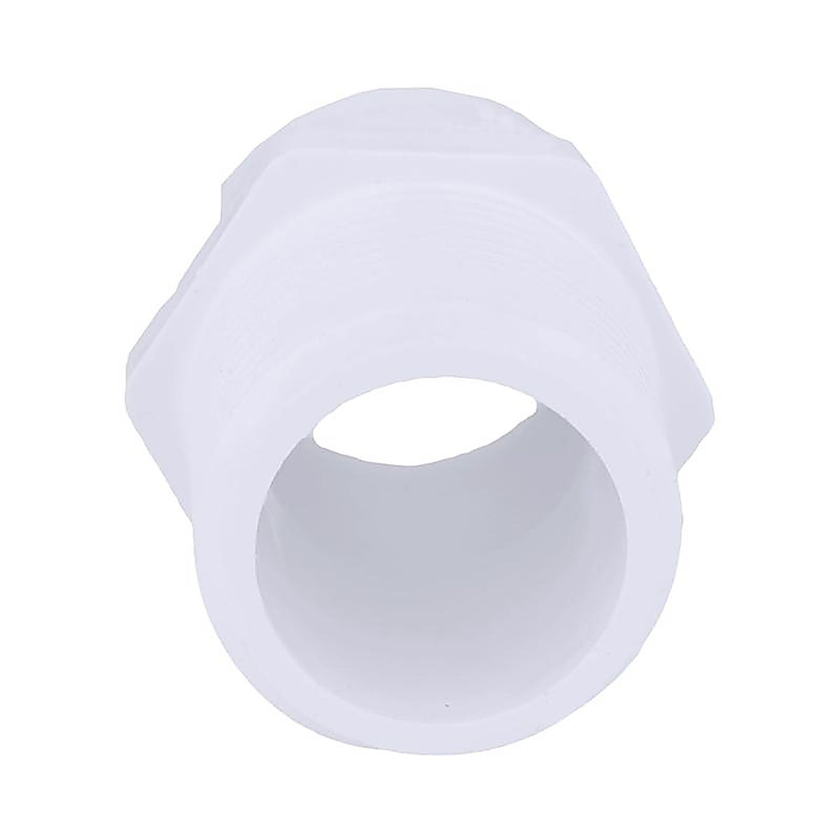 Charlotte Pipe PVC021100800 Schedule 40 1 in. MPT x 3/4 in. Dia. Slip PVC Adapter