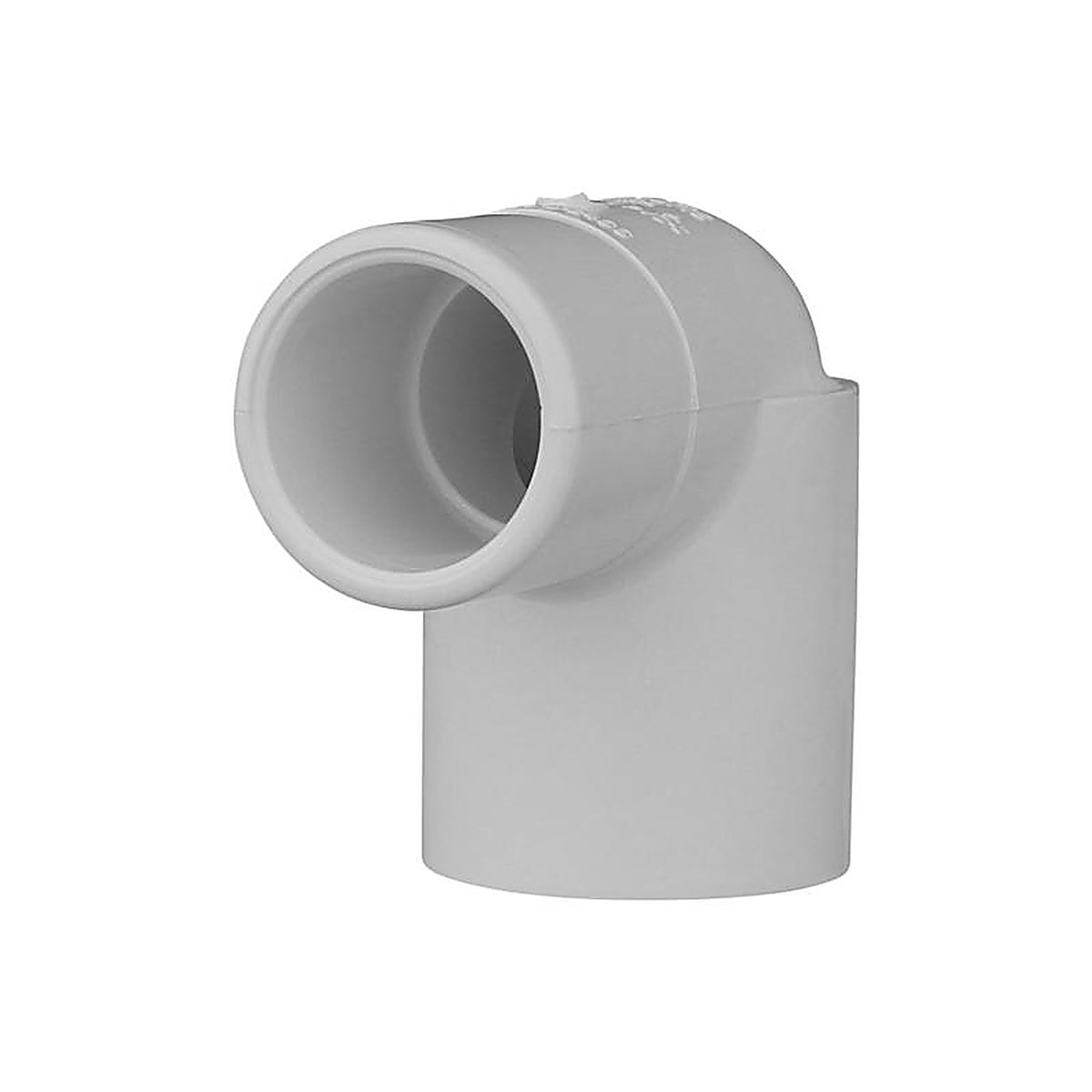 Charlotte Pipe PVC023040800 Schedule 40 1 in. Spigot x 1 in. Dia. Slip PVC 90 Degree Street Elbow