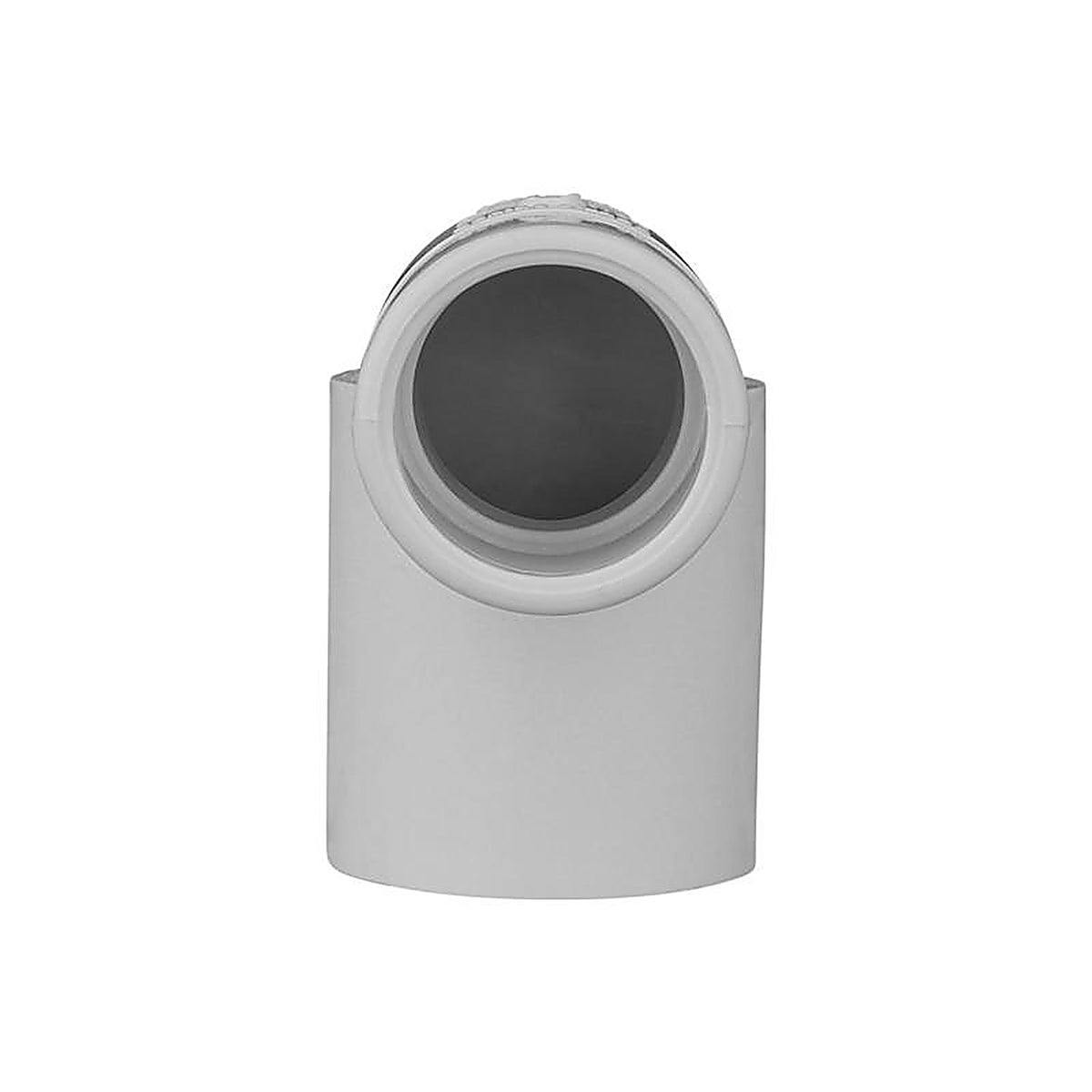 Charlotte Pipe PVC023040800 Schedule 40 1 in. Spigot x 1 in. Dia. Slip PVC 90 Degree Street Elbow