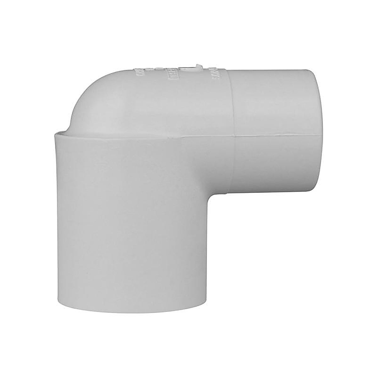 Charlotte Pipe PVC023040800 Schedule 40 1 in. Spigot x 1 in. Dia. Slip PVC 90 Degree Street Elbow