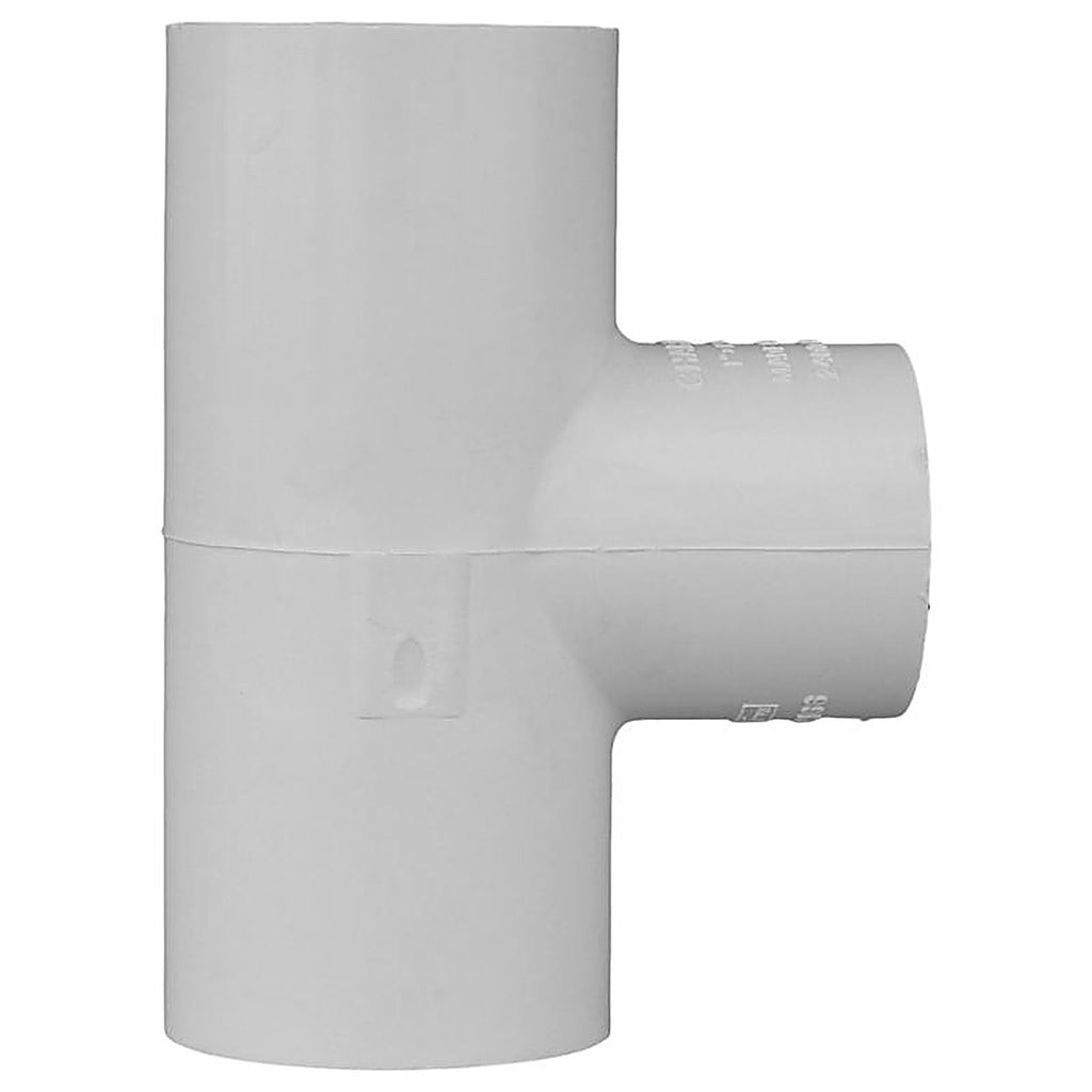 Charlotte Pipe PVC024004450 Schedule 40 3/4 in. Slip x 1 in. Dia. Slip PVC Reducing Tee