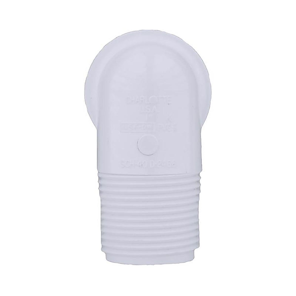 Charlotte Pipe PVC023061000 Schedule 40 1 in. Slip x 1 in. Dia. MPT PVC Street Elbow