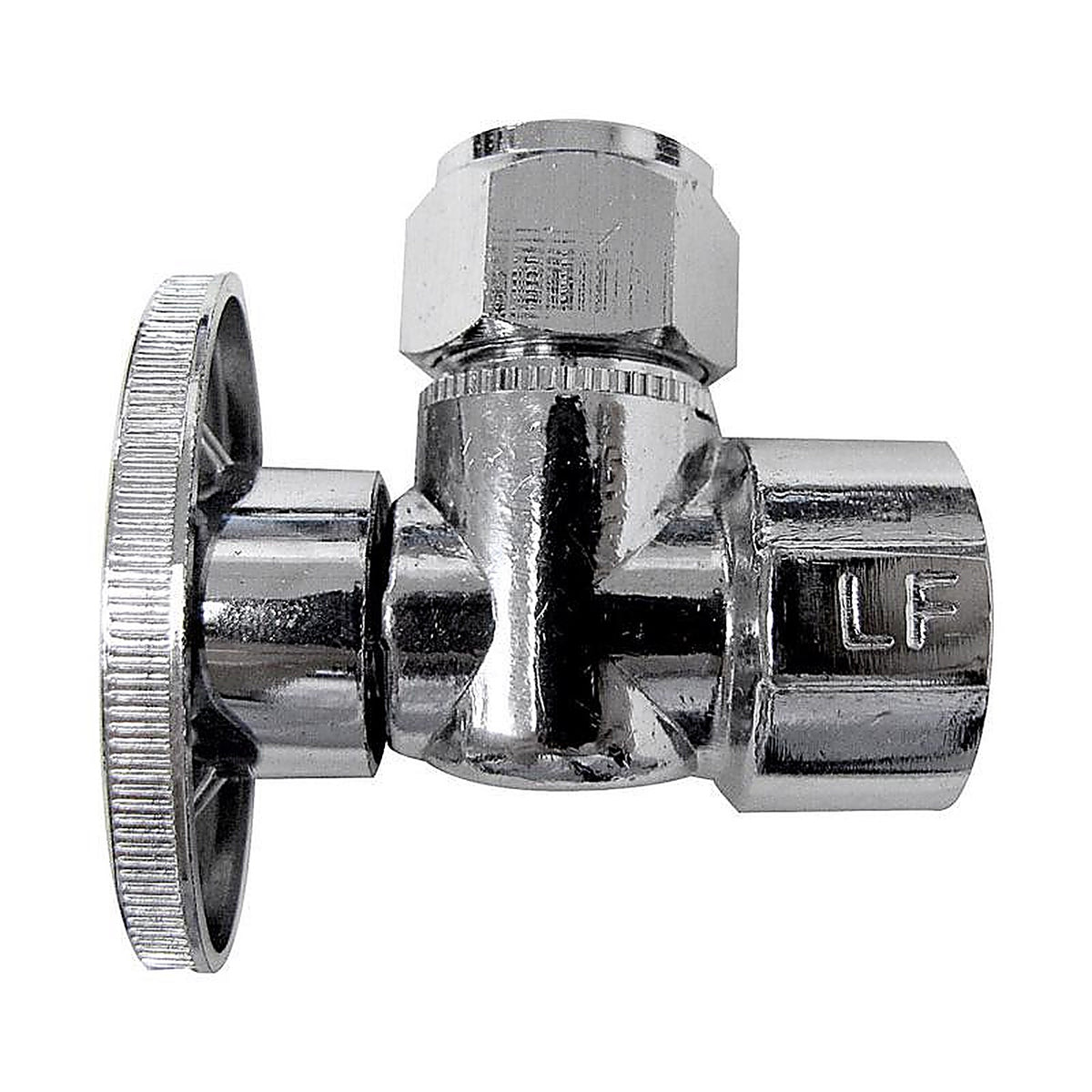 Keeney - 2724PCLF - 1/2 In. Fip In. X 1/2 In. Flare Brass Shut-Off Valve