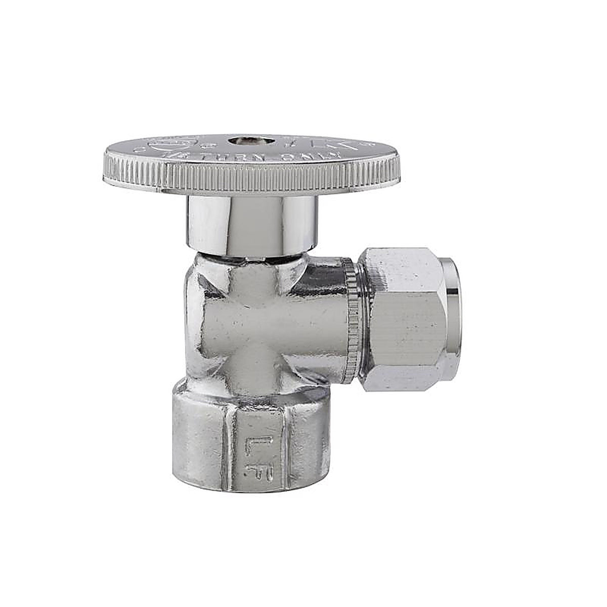 Keeney - 2724PCLF - 1/2 In. Fip In. X 1/2 In. Flare Brass Shut-Off Valve
