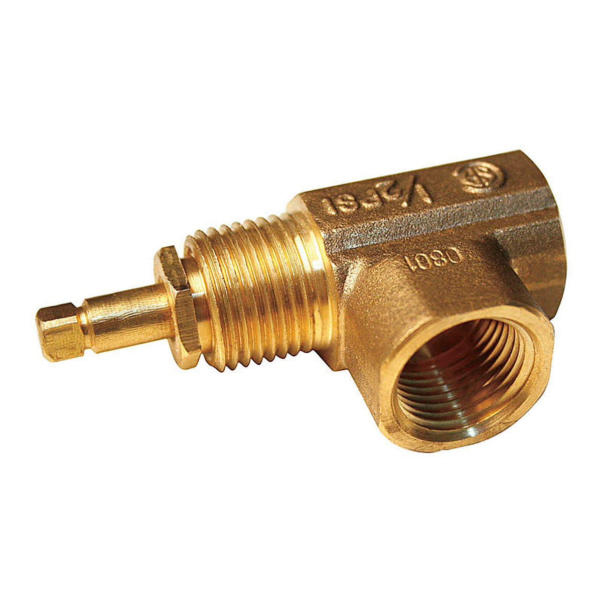 Blue Flame - BFA.911 - 0.5 In. Polished Brass Straight Valve Body