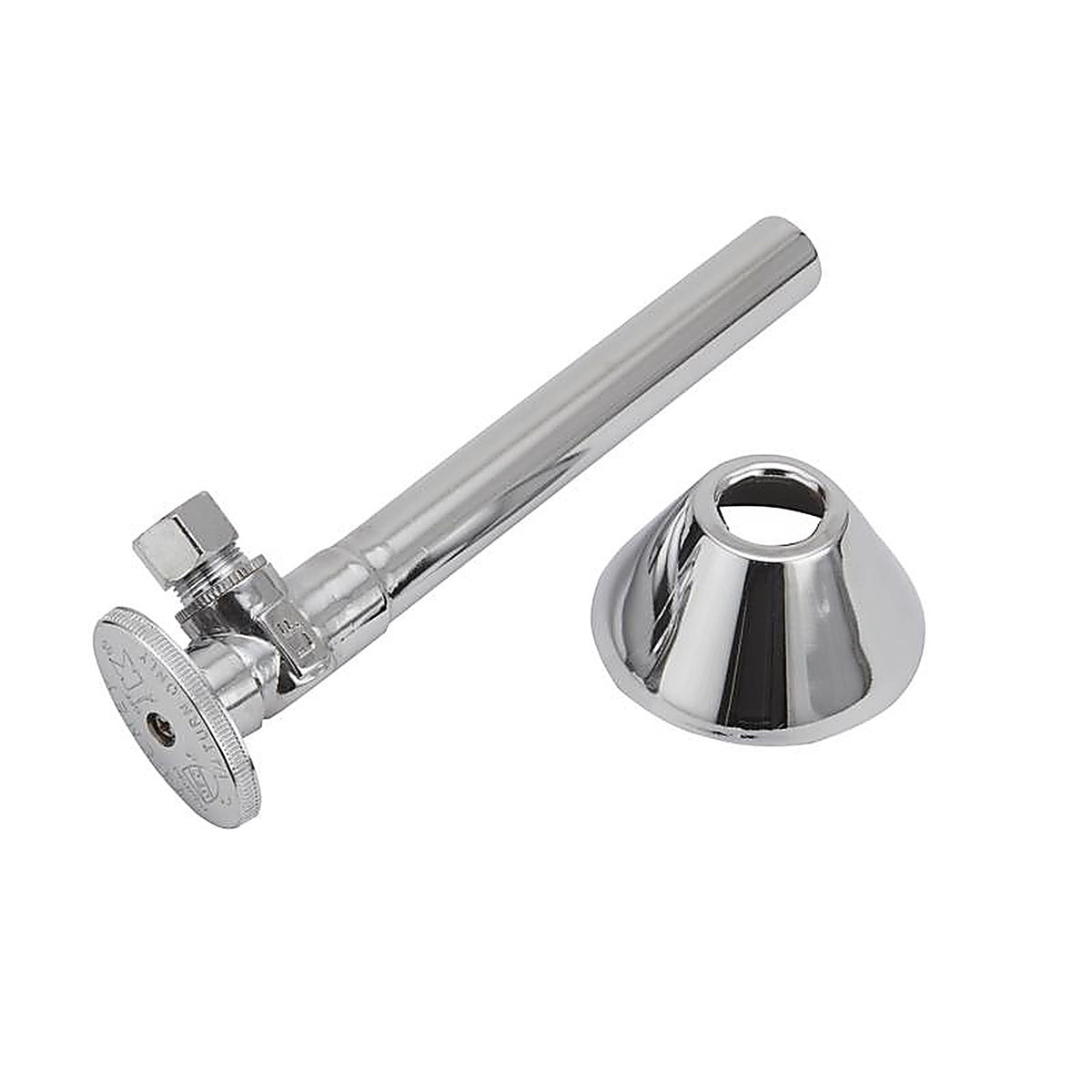Keeney - K2100PCLF - 1/2 In. Sweat X 3/8 In. Compression Brass Shut-Off Valve