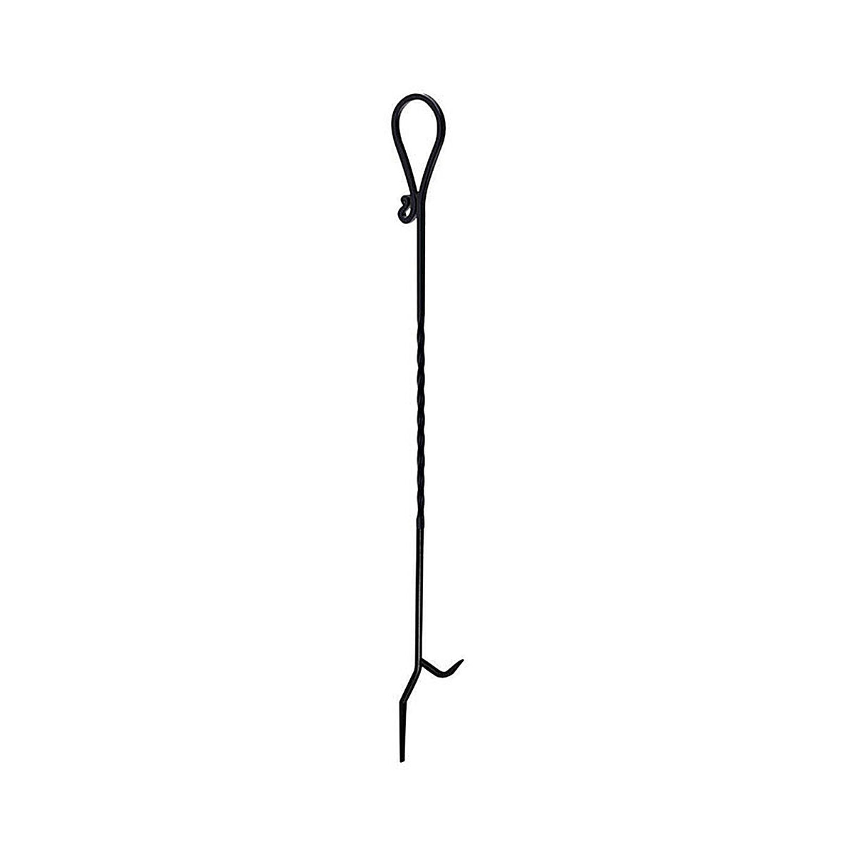 Panacea 15353 Black Powder Coated Steel Fireplace Poker