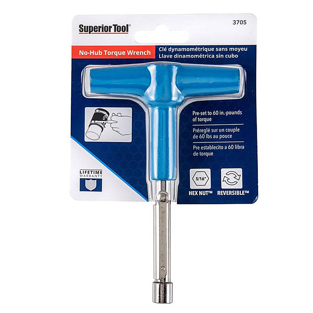 Superior Tool 3705 Torque Wrench 3-1/2 in. L 1/pc.