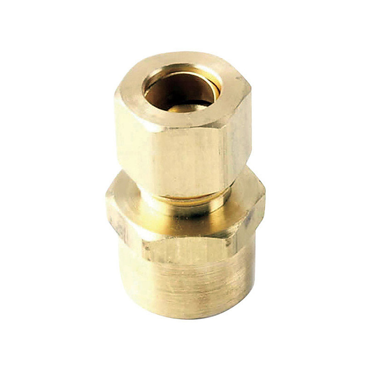 JMF 4503892 3/8 in. Compression x 1/2 in. Dia. Sweat Brass Adapter