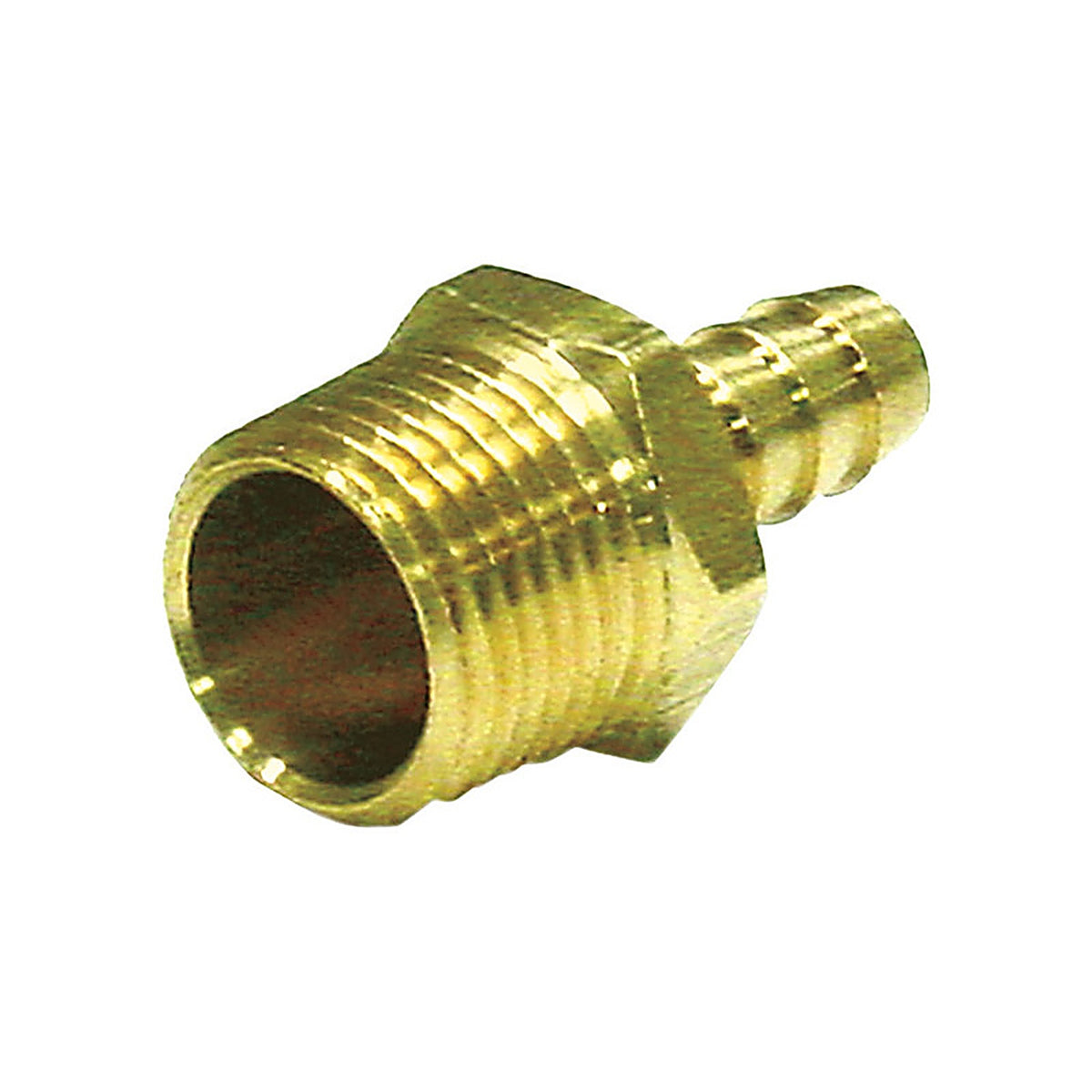 JMF 4504122 Brass 1/8 in. Dia. x 1/4 in. Dia. Adapter 1/Pack