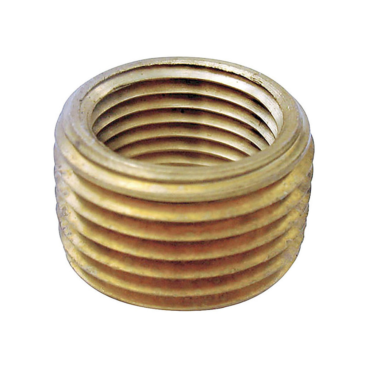 JMF 4504866 3/8 in. MPT x 1/4 in. Dia. FPT Brass Pipe Face Bushing