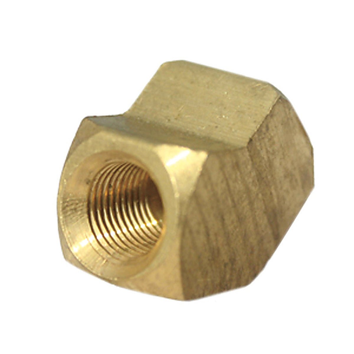 JMF 4505632 1/4 in. FPT x 1/4 in. Dia. FPT Brass 45 Degree Elbow
