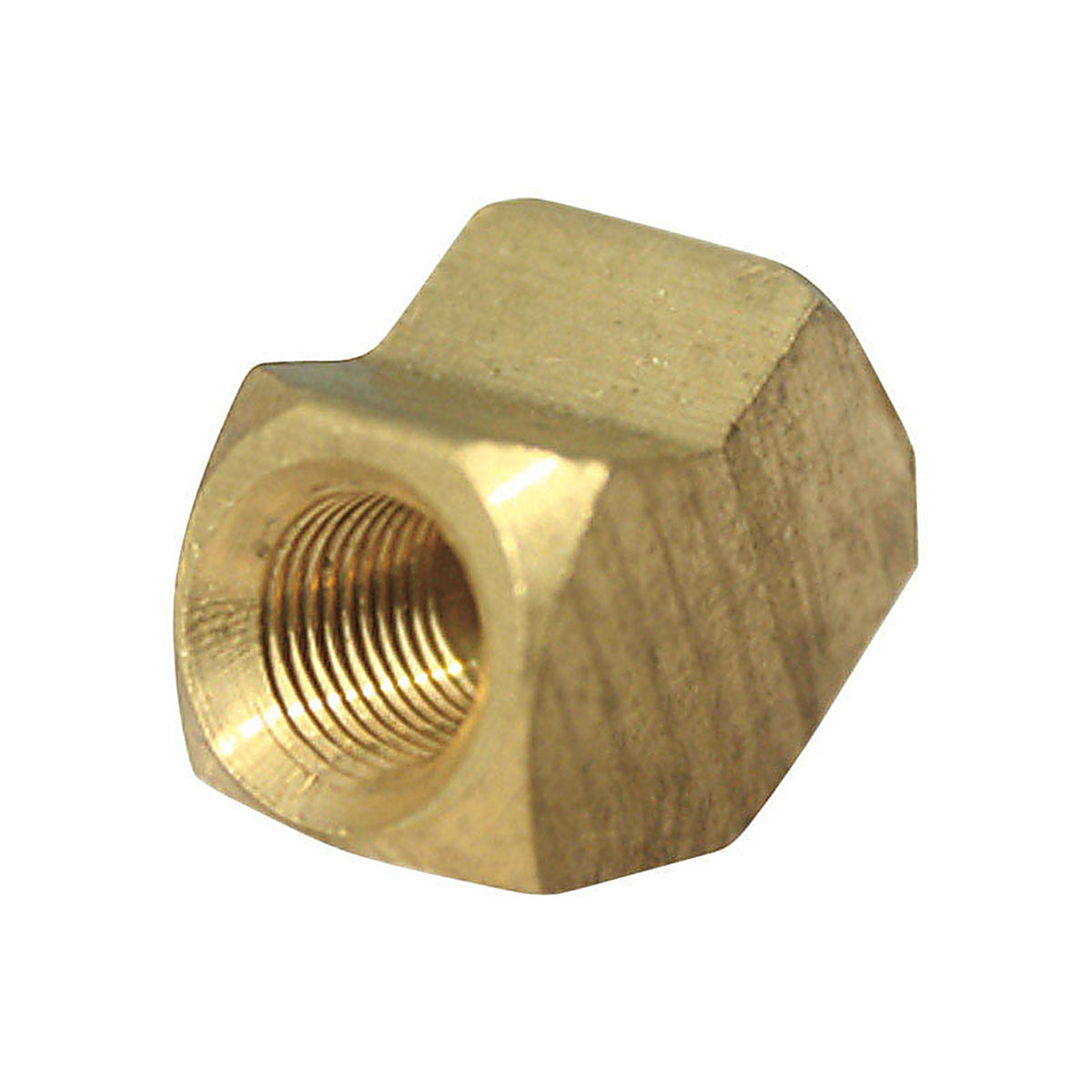 JMF 4505657 1/2 in. FPT x 1/2 in. Dia. FPT Brass 45 Degree Elbow