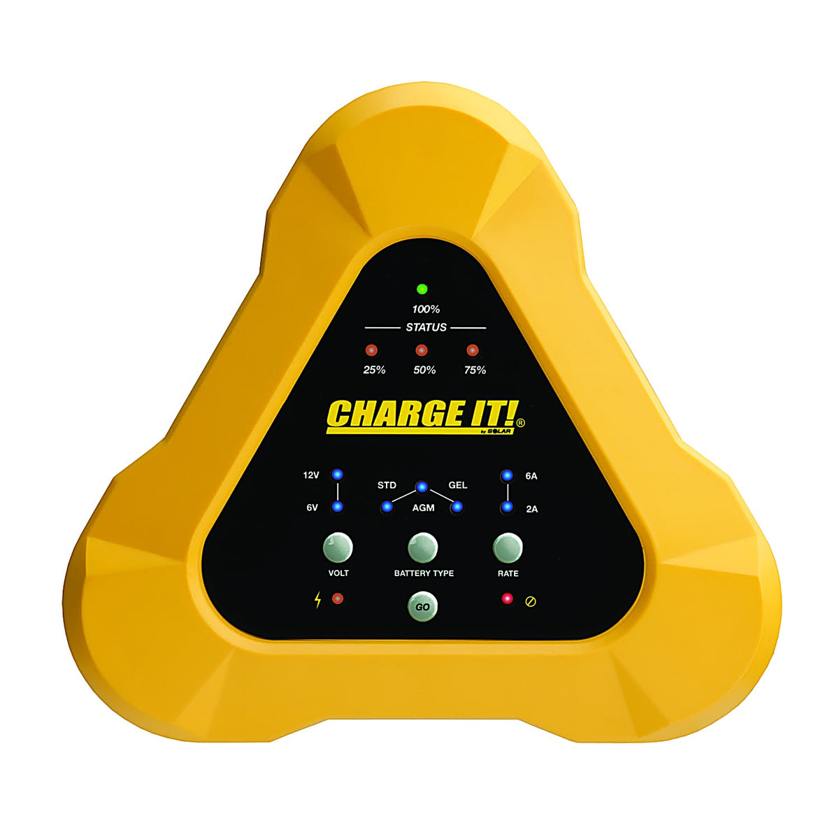 Solar - 4506 - Charge It! 6/12 Volt 6/2 Amp Smart Charger